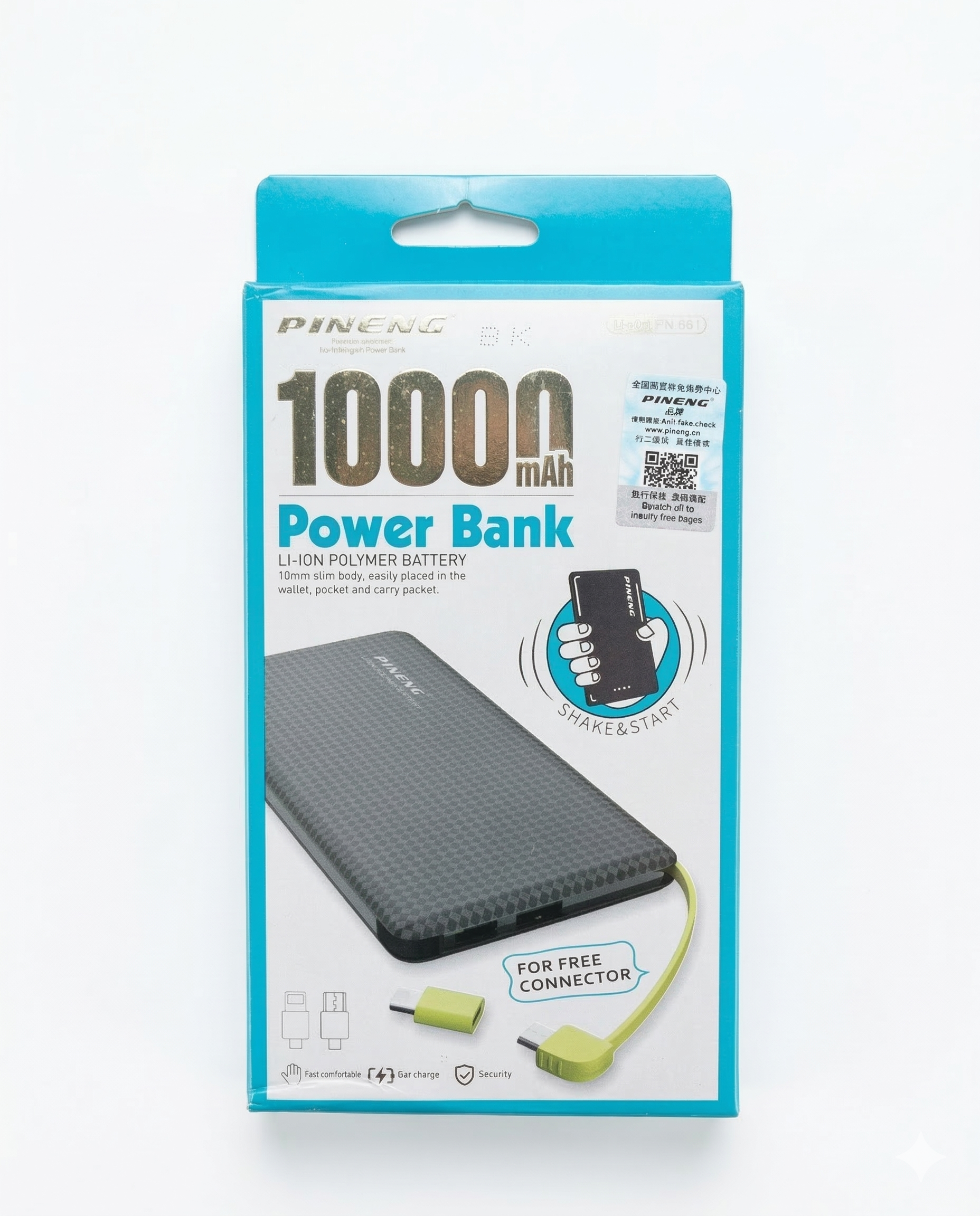 PINENG – POWER BANK – 10.000MAH