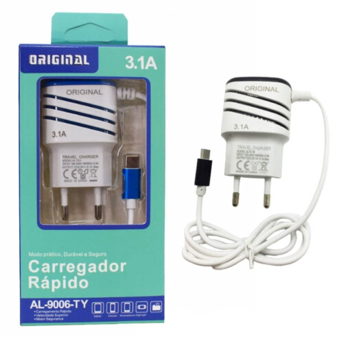 ORIGINAL SMART – CARREGADOR – C – 3.1A