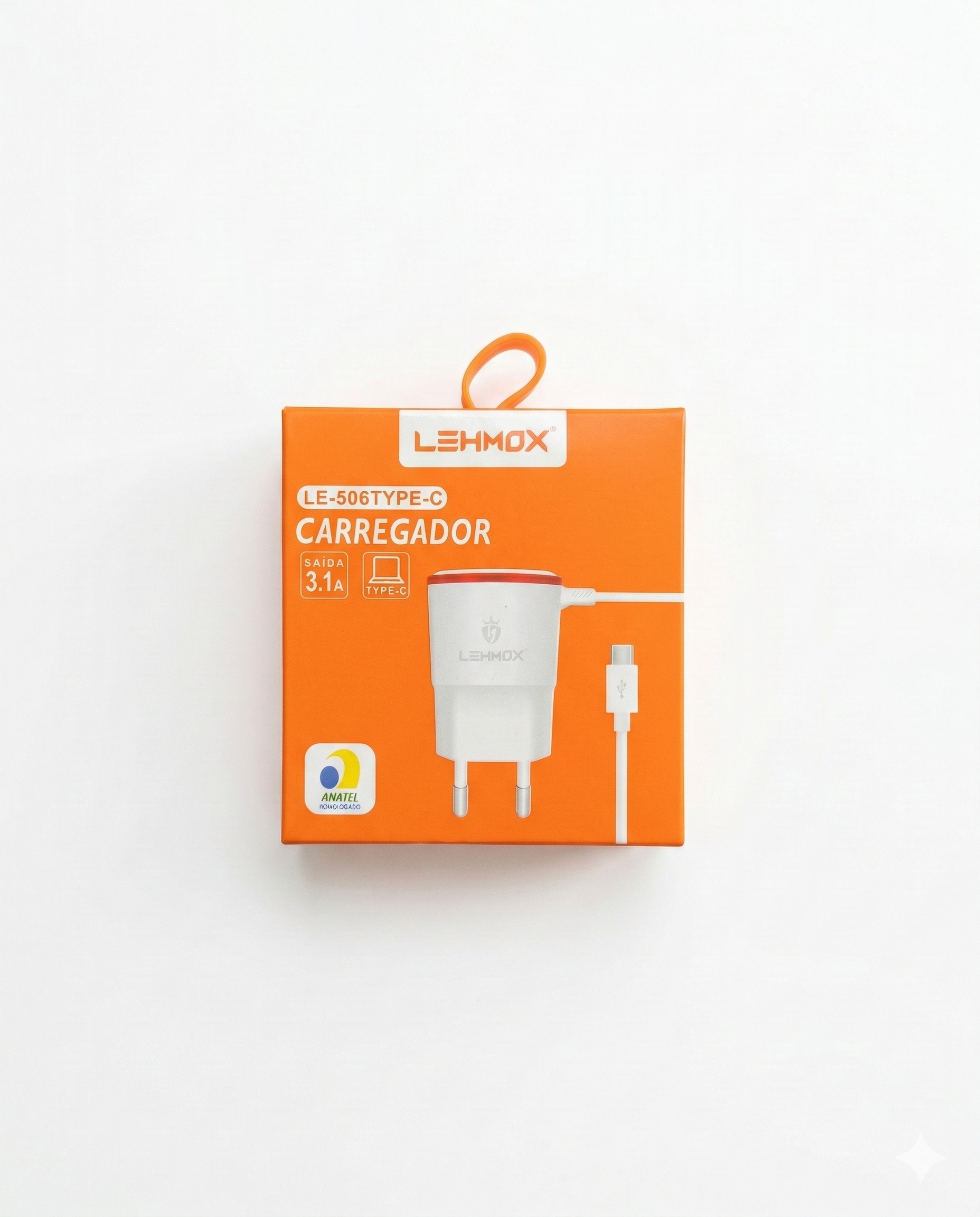 LEHMOX – CARREGADOR C – LE-506 TYPE-C