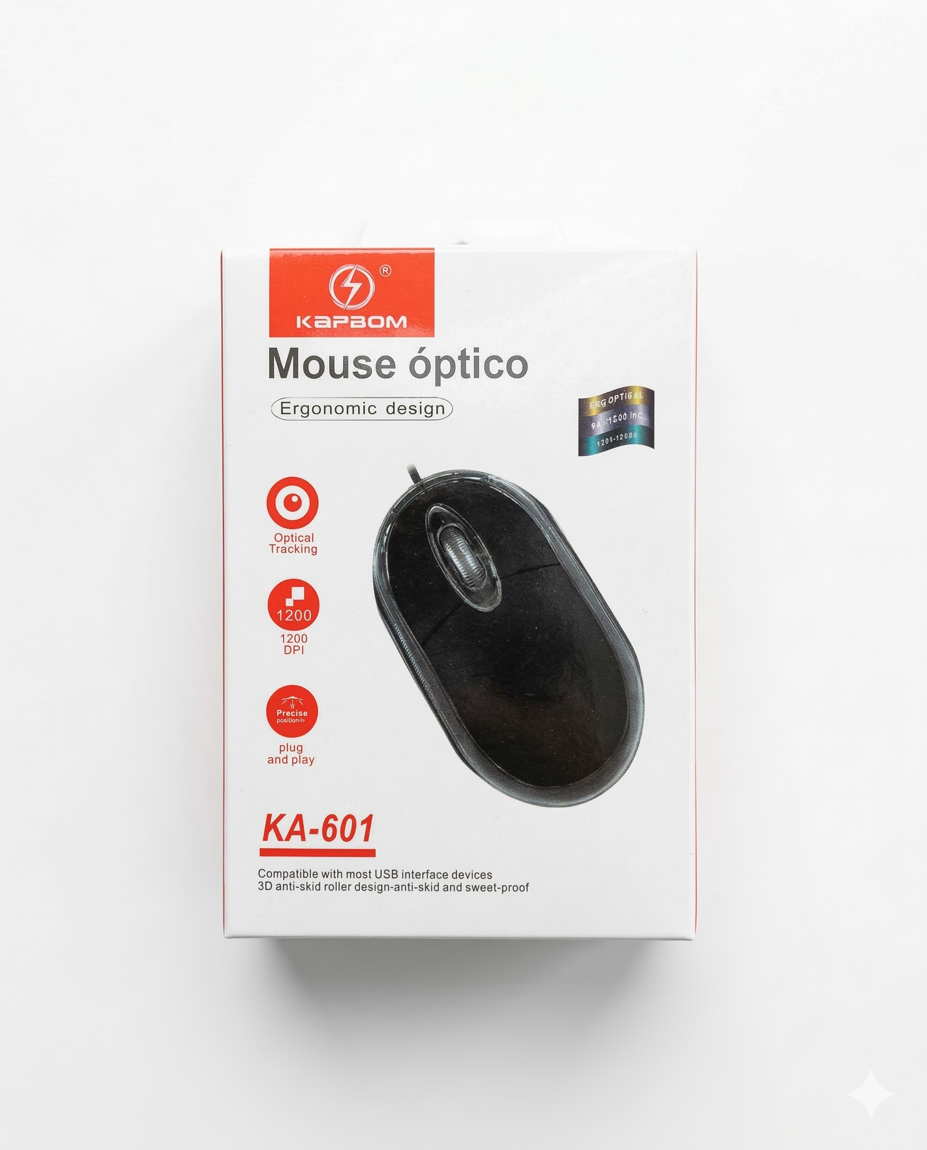 KAPBOM – MOUSE OPTICO – KA-601