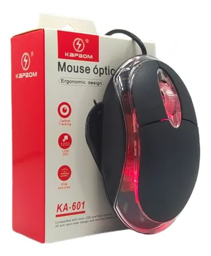 KAPBOM – MOUSE OPTICO – KA-601