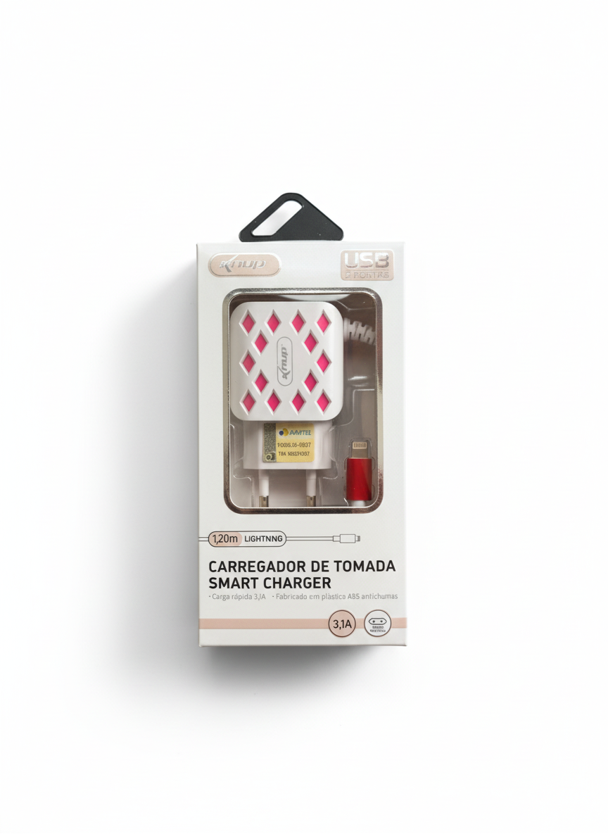 KNUP – CARREGADOR L – KP-IC016