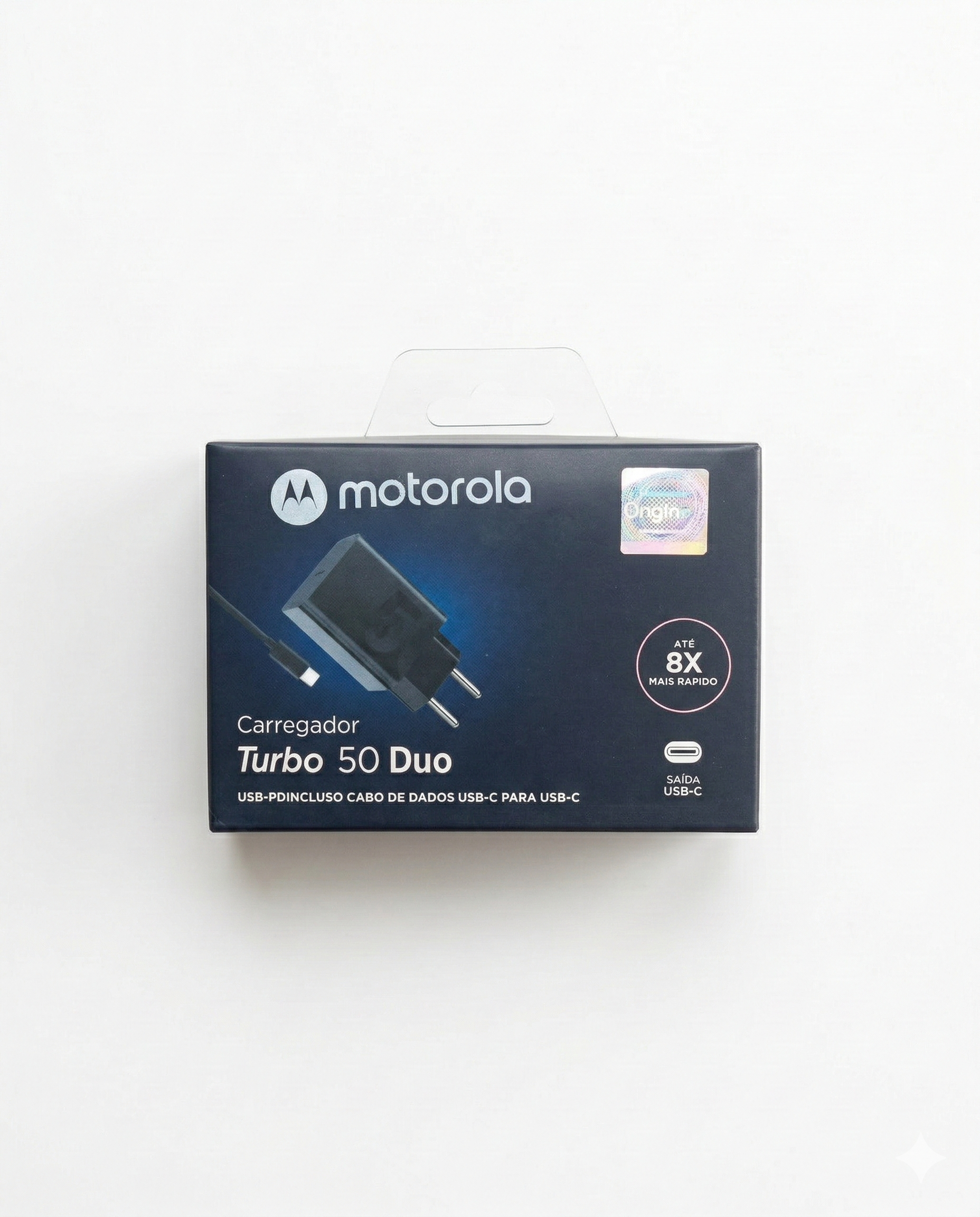 MOTOROLA – CARREGADOR TURBO – M-507 – TIPO C