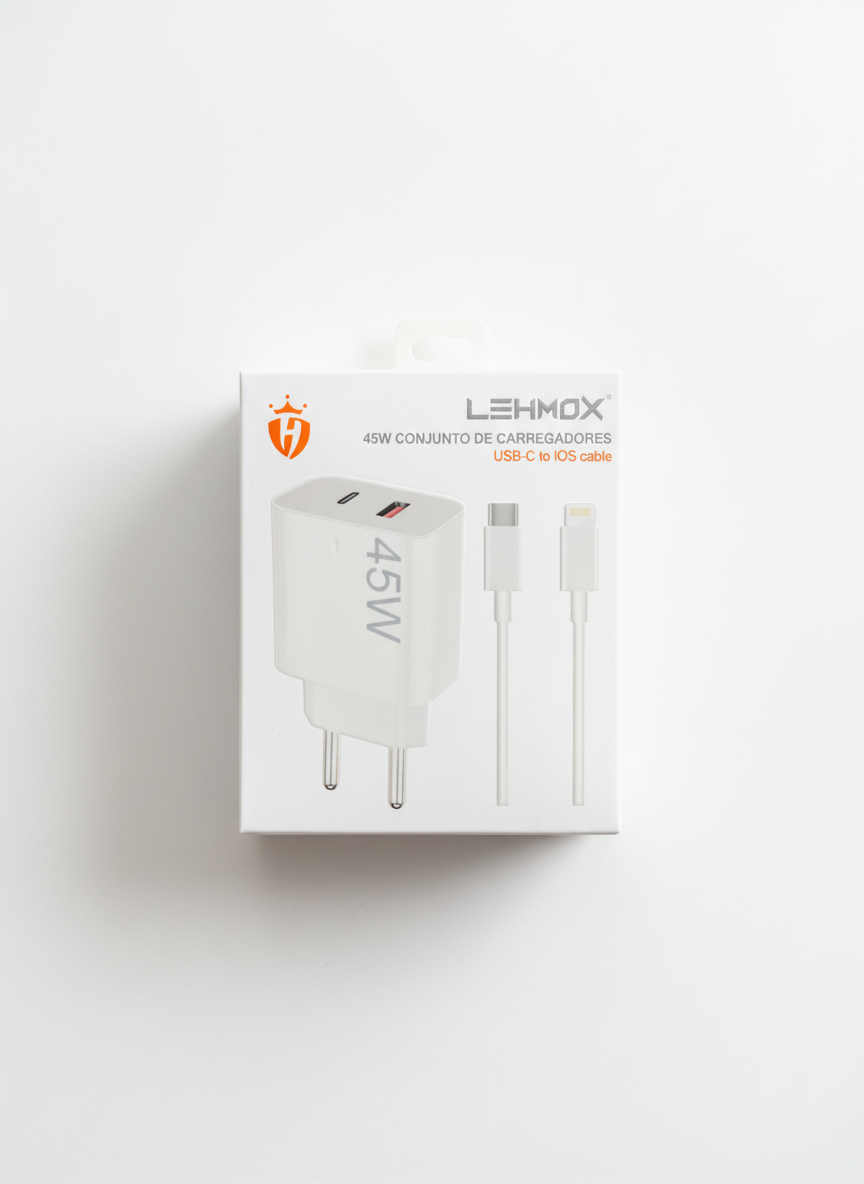 LEHMOX – CARREGADOR L – LE-407 A+IOS